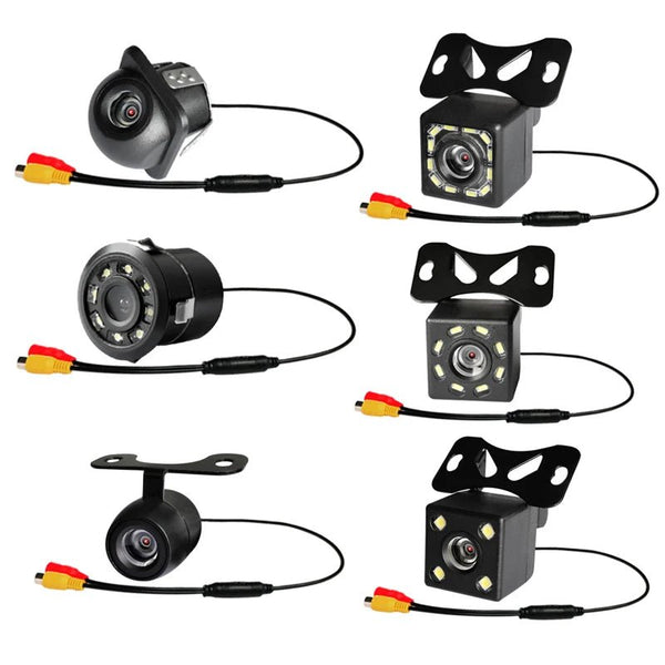 Car Rear View Camera HD Night Vision Wide Angle Waterproof CCD Backup Monitor - stepyours.com