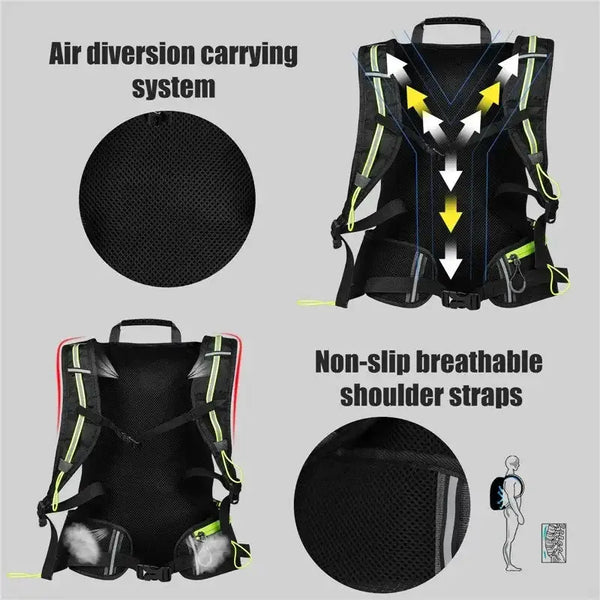 Cycling Backpack Hydration for Riders — product view 3