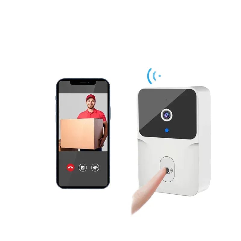 Tuya WiFi Video Doorbell Rechargeable Battery Two Way Audio - stepyours.com
