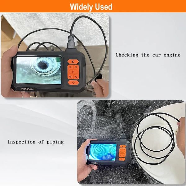 Detachable 2 - 100m Borescope With 8mm Camera - 1080P HD IP67 Endoscope - stepyours.com