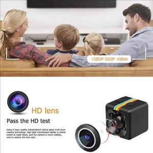 Mini Camera HD Portable Nanny Cam - 1080P Covert Indoor Surveillance - stepyours.com