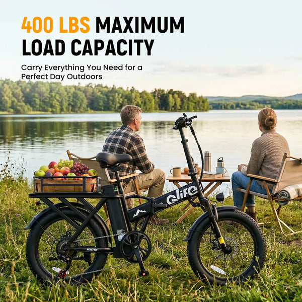 Portable Foldable Fat Tire Ebike — product view 6