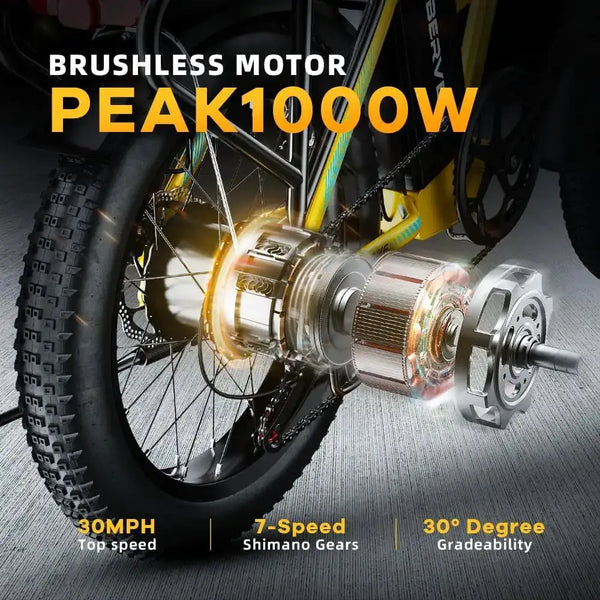 Cybervelo Foldable Fat Tire Ebike — product view 8