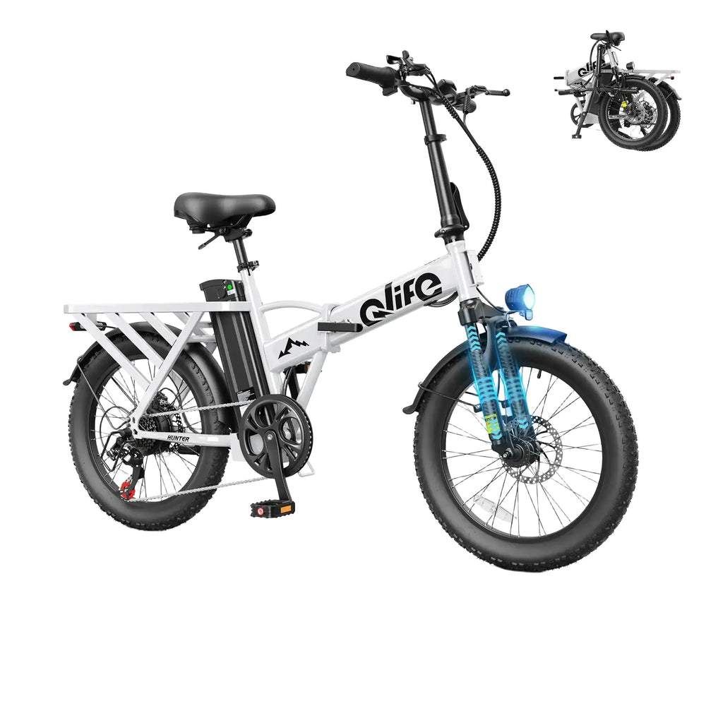 Portable Foldable Fat Tire Ebike — product view 1