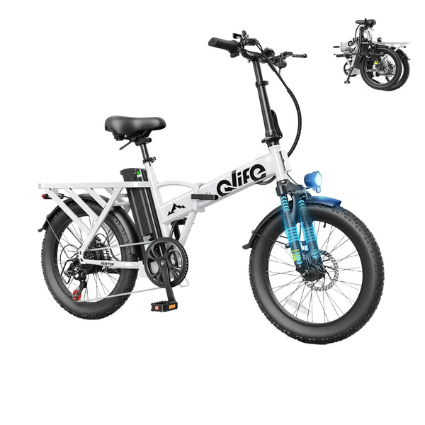 Portable Foldable Fat Tire Ebike — product view 1