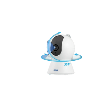 KERUI 5MP Tuya Smart Mini WiFi IP Camera - AI Human Tracking - stepyours.com
