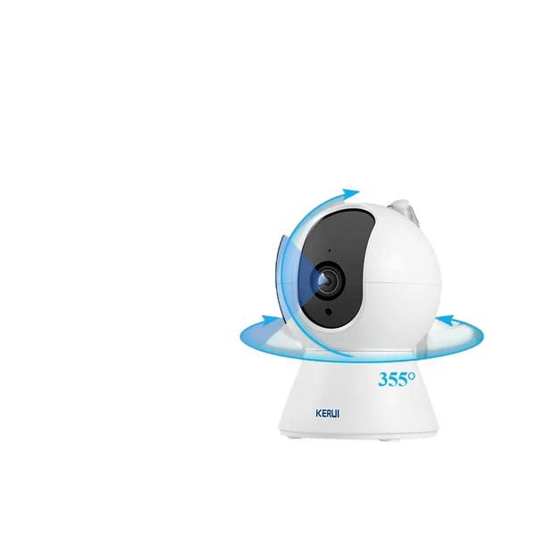 KERUI 5MP Tuya Smart Mini WiFi IP Camera - AI Human Tracking - stepyours.com