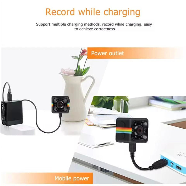 Mini Camera HD Portable Nanny Cam - 1080P Covert Indoor Surveillance - stepyours.com