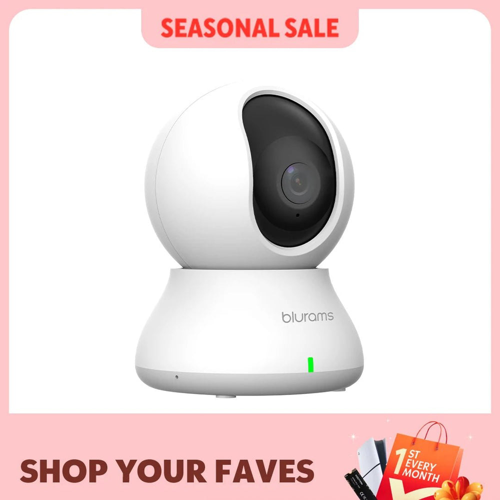 2.4G WiFi Indoor Camera - 2K 360 Degree PTZ With Night Vision And Two Way Talk - stepyours.com