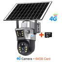 V380 Pro Solar Camera - Dual Lenses 8MP 4K 4G WiFi Night Vision - stepyours.com