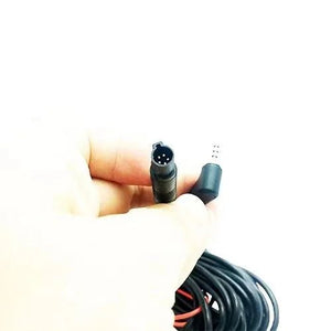 Dashcam Extension Cable 4 Pin 5 Pin Streaming Rear Camera 2.5mm Jack 10m - stepyours.com