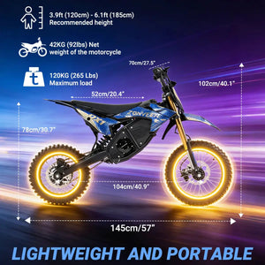 Zonveer Electric Dirt Bike for Custom Setups — product view 8