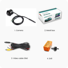 GreenYi AHD 1080P Car Rear View Camera Night Vision 170 Degree Wide Angle - stepyours.com