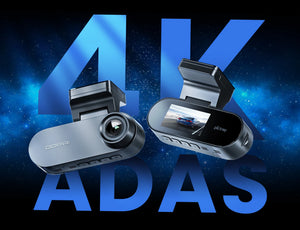 Pictrey A400 4K Dash Cam With Built In ADAS WiFi 1.9 Inch IPS Screen - stepyours.com