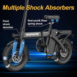 Lightweight Foldable Electric Bike — product view 4