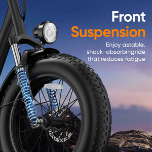 Urlife Fat Tire Ebike — product view 5
