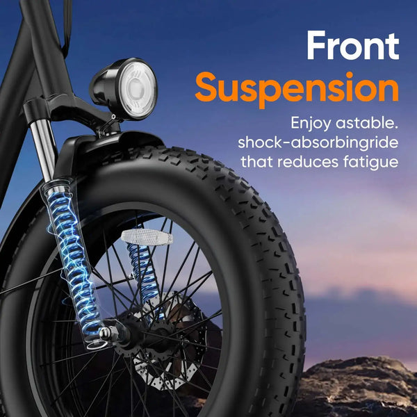 Urlife Fat Tire Ebike — product view 5