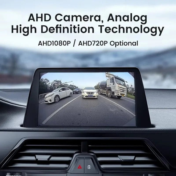 Golden Fisheye Car Rear View Camera 170 Degree AHD Waterproof Full HD Night Vision - stepyours.com