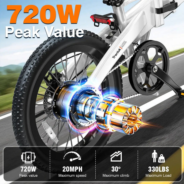 Foldable Electric Bike For Adults — product view 3