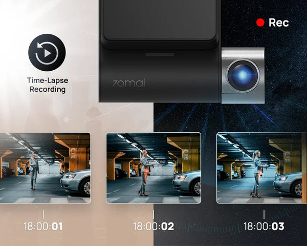 70mai Dash Cam Pro Plus A500S 1944P ADAS GPS 140FOV Front and Rear Cam - stepyours.com