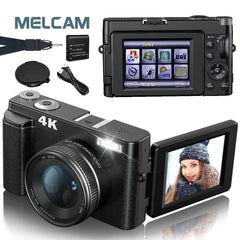 4K Digital Camera For Photography And Video Autofocus 48MP Vlogging Camera - stepyours.com