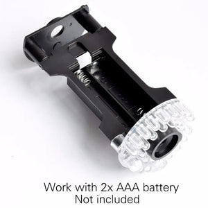 Eleopard Fake Security Camera - Waterproof Dummy CCTV With Red LED Add Hooks - stepyours.com
