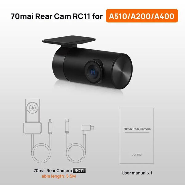 70mai Rear Camera RC Series For A800SE A510 A200 X800 T800 - stepyours.com