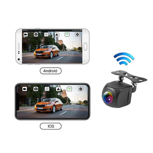 Car Rear View Camera WiFi 170 Degree Wireless Waterproof Backup Camera 12V 24V - stepyours.com