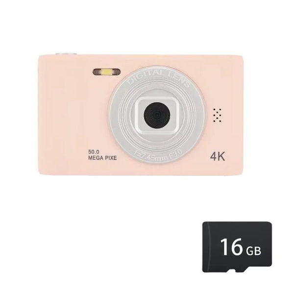 4K Digital Camera Travel Selfie Camera 36MP 1080p 2.4in Screen Optical Zoom - stepyours.com