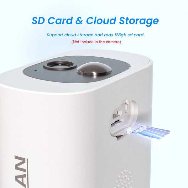 ANRAN C3 Outdoor Wireless Camera Solar Powered Security With Color Night Vision - stepyours.com