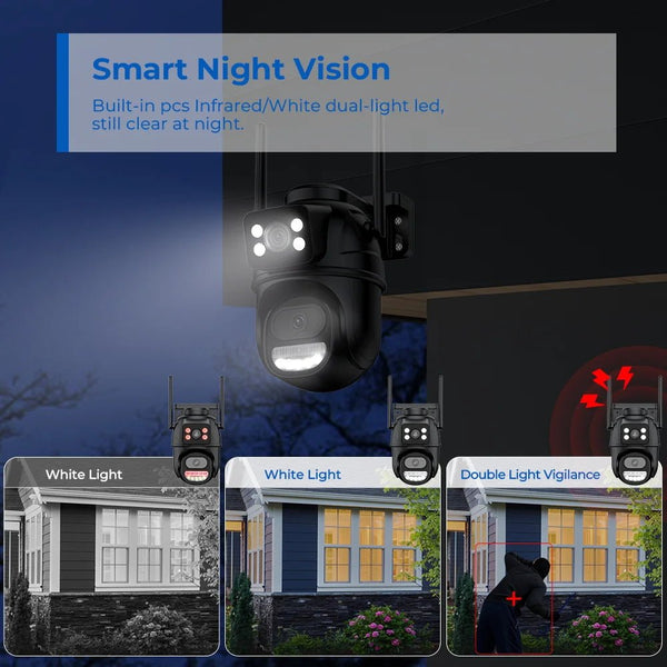 ANBIUX 8MP Dual Lens PTZ IP Camera with AI Humanoid Detection - stepyours.com