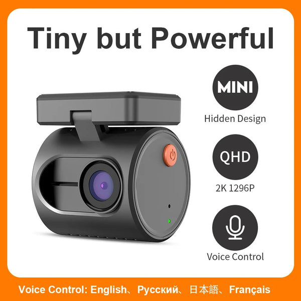 Kawa 2K Dash Cam Mini 3 for Cars Night Vision WiFi App - stepyours.com