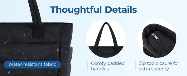 Lightweight Bubble Tote Bag - Everyday Use — product view 16