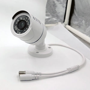 Jienuo 4K AHD CCTV Camera Outdoor Indoor IP66 Night Vision 5MP Home Surveillance - stepyours.com