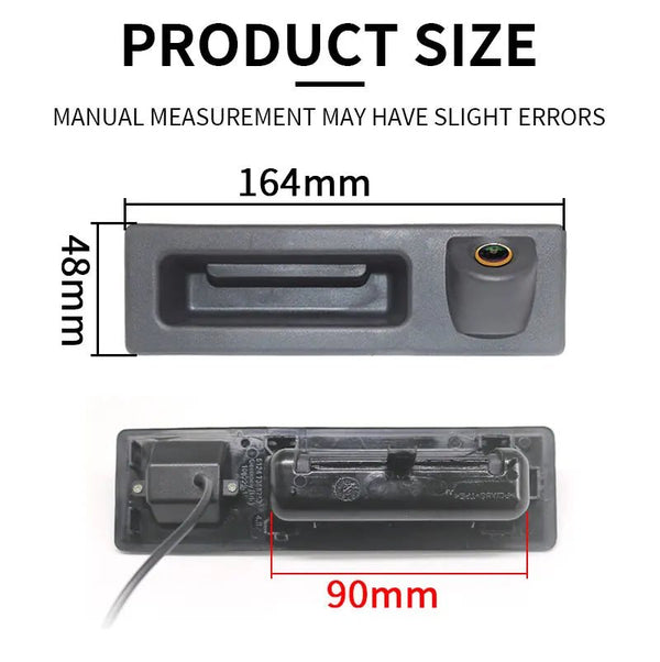 AHD 1080P Waterproof Night Vision Rear View Camera For BMW 3 Series And 5 Series - stepyours.com