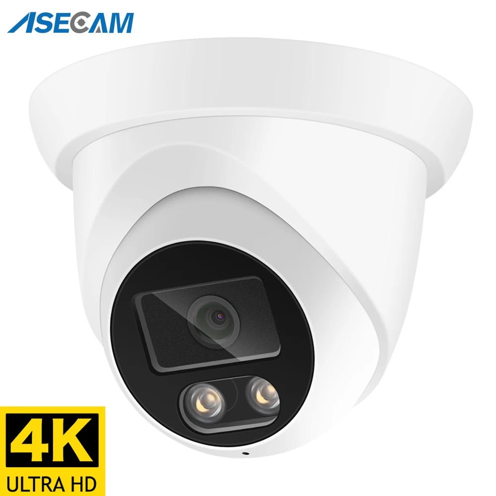 4K 8MP Outdoor IP Camera PoE H265 Onvif AI Color Night Vision 2.8mm - stepyours.com