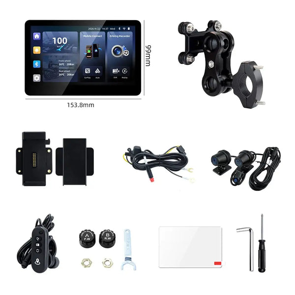 Ekiy Wireless CarPlay Motorcycle GPS — product view 7