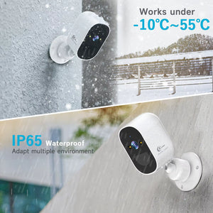 XVIM Solar Security Camera 1080P Wireless Battery Powered Outdoor Smart Motion