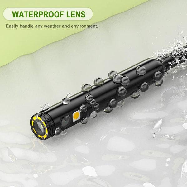 ENWOR Industrial Endoscope 4.3 Inch IPS Screen Autofocus Camera With Triple Lens - stepyours.com