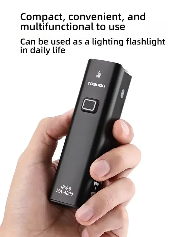 TOSUOD Bicycle Light 1000/1200/1500 Lumen Bike Headlight Power Bank Flashlight Handlebar USB Charging MTB Road Highlight