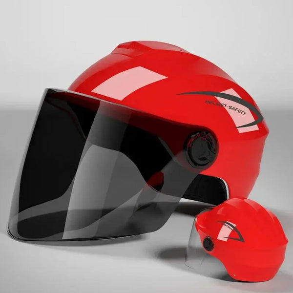 Rainproof Half Helmet for Electric Bikes — product view 4