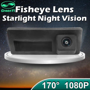 GreenYi 170 Degree 1080P AHD Rear View Camera VW Audi Parking - stepyours.com