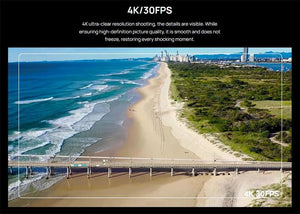 SJCAM SJ4000 Air Action Camera 4K Video 30m Waterproof 2.4G WiFi Sports Cam - stepyours.com