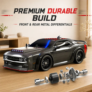 ZNLYRION Remote Control RC Drift CarToy Scale Brushless Racing Lights — product view 5