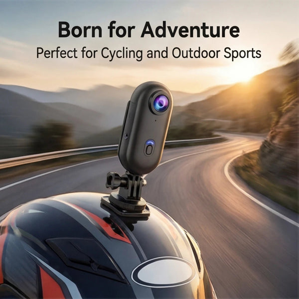 4K Motorcycle Mini Action Camera WiFi POV Recorder Lightweight Sport Cam - stepyours.com