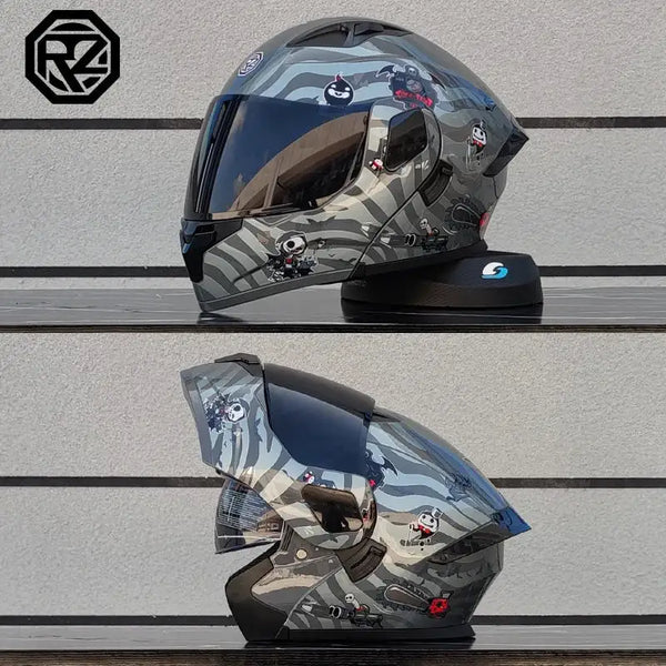Modular Flip Up Motorcycle Helmet — product view 24