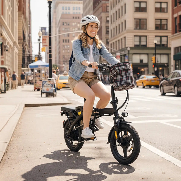 Lightweight Folding Electric Bike — product view 8