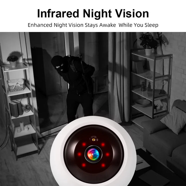 Fuers 4K 8MP Indoor IP Camera WiFi With Auto Tracking - Tuya App Compatible - stepyours.com