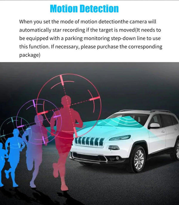 4K WiFi Dash Cam For Car Front Camera 24H Parking Monitor Black Box - stepyours.com