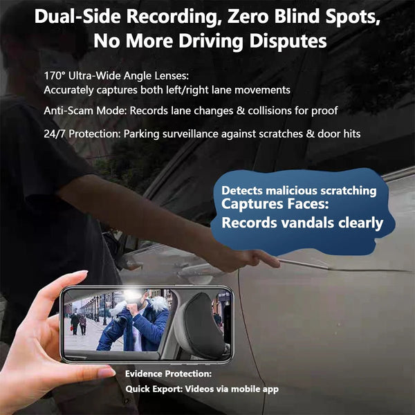 4 Channel WiFi Dash Cam DVR For Cars Front And Rear Interior 360 Parking 24h - stepyours.com